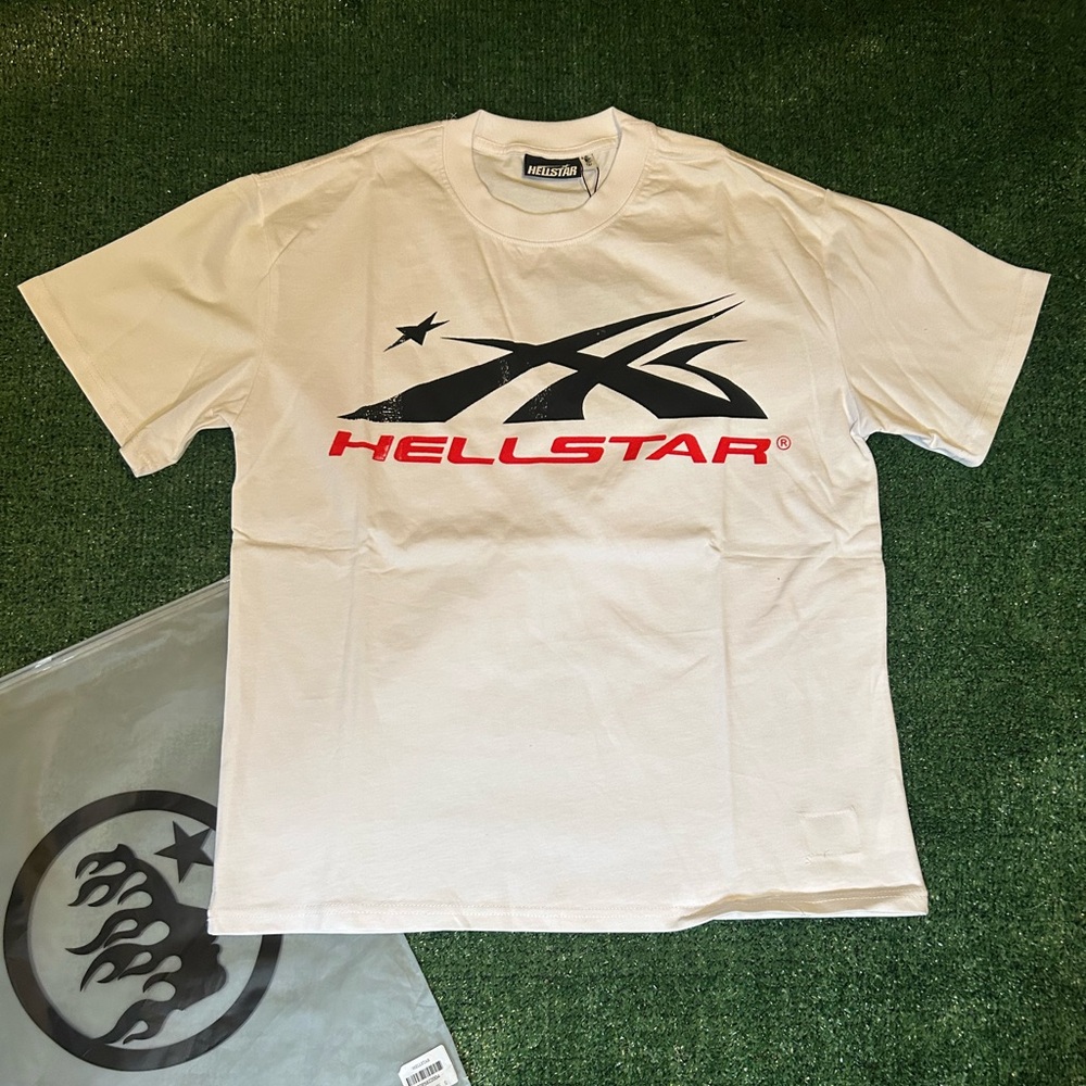 Hellstar White/Red Tee